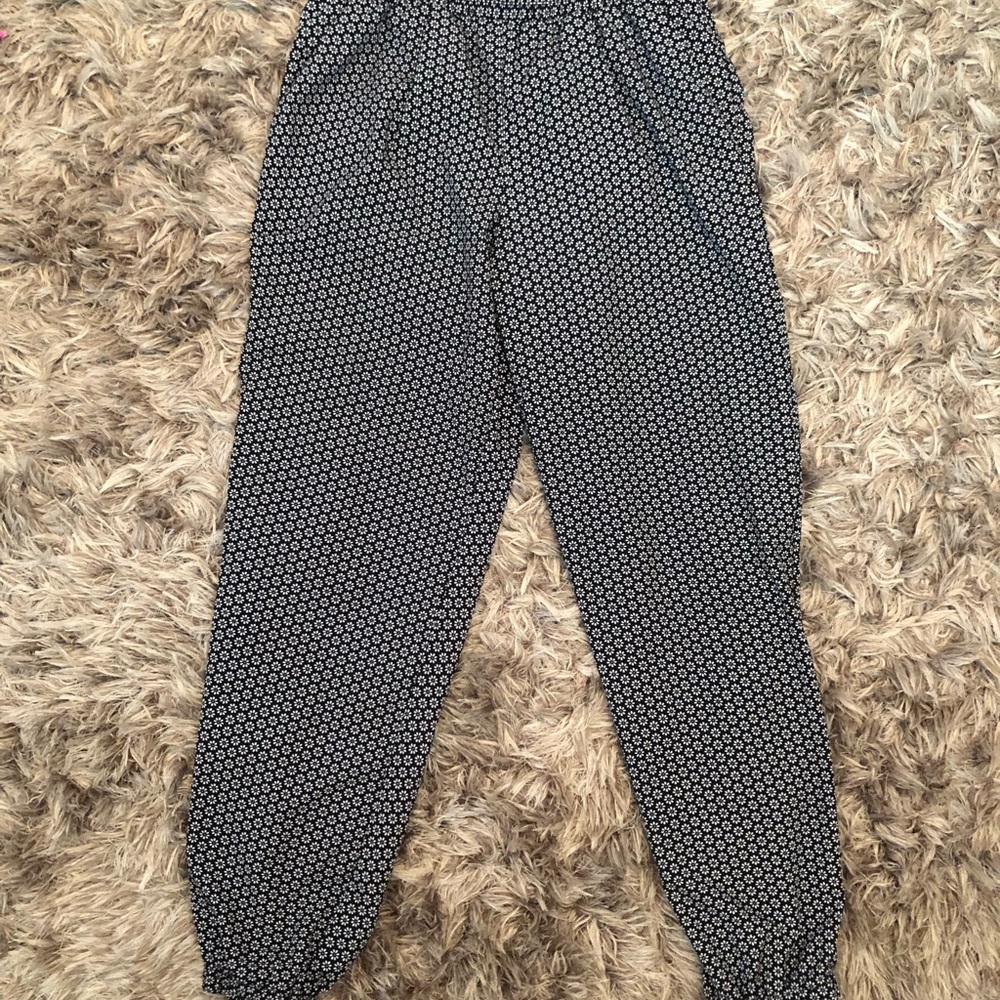 Long Flowy Floral Pants